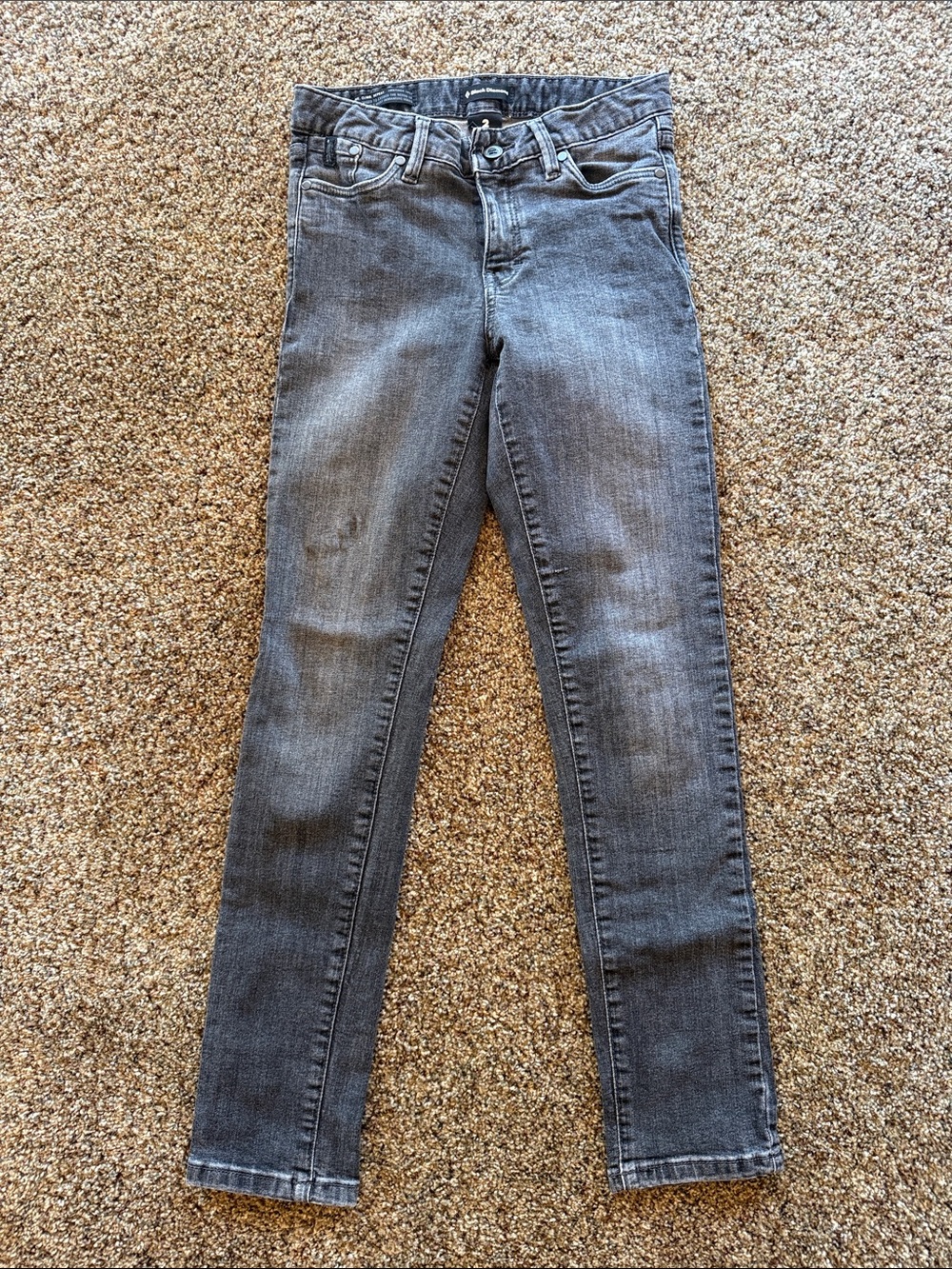 Black Diamond Women's Crag Denim Skinny Jeans in Grey Wash